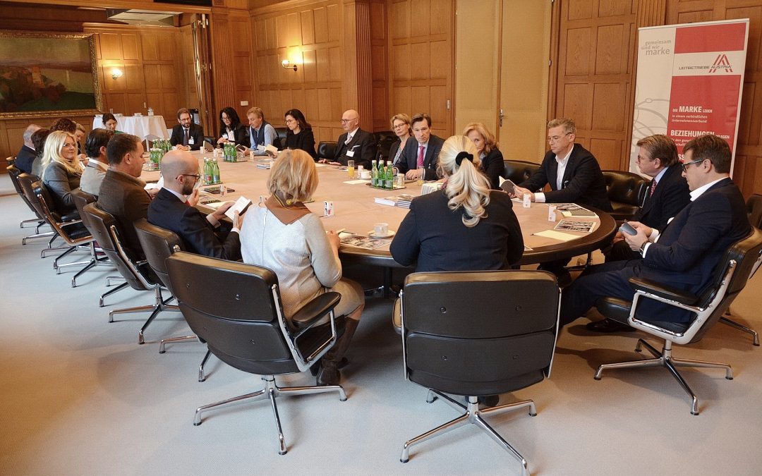 Leitbetriebe Fokus-Gespräch „Family Business“ bei der Bank Gutmann in Wien